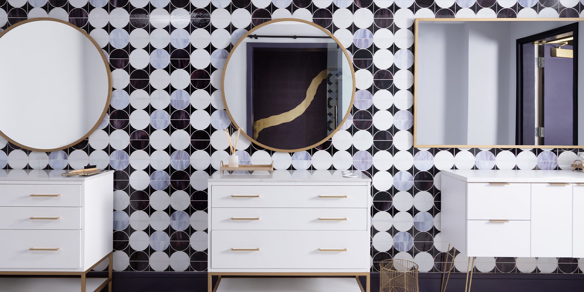 Tailored in-house tile and stone designs for unique customization