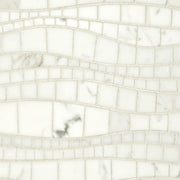 Preview Graphic for Sinuous Calacatta Gold Mosaic