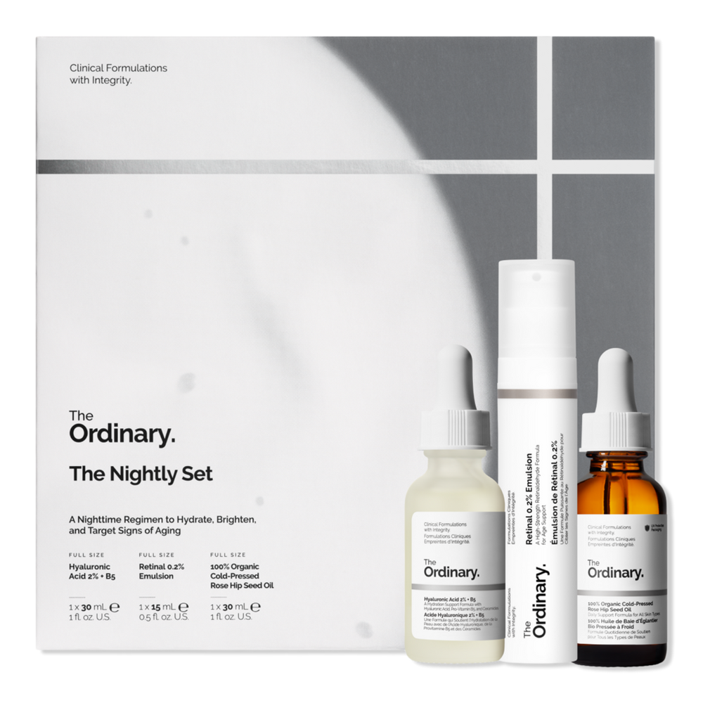 The Ordinary The Nightly Skin Care Holiday Gift Set